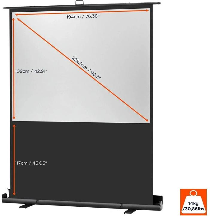 Produktbild Celexon Ultramobil Plus Professional (87", 16:9)