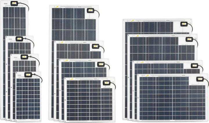 Nährwerte und Zutaten Sunware SERIE-20 Marine-Solarmodule (60 W, 2.60 kg)