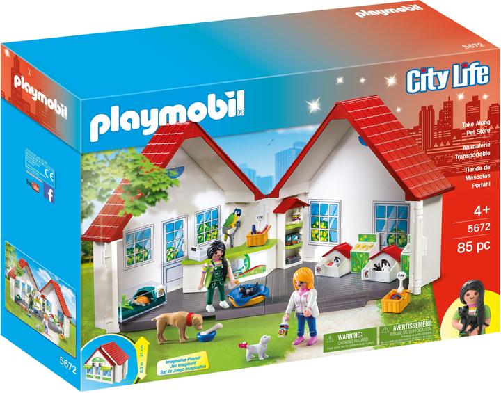 Produktbild Playmobil Take Along Animal Clinic (71396, Playmobil City Life)