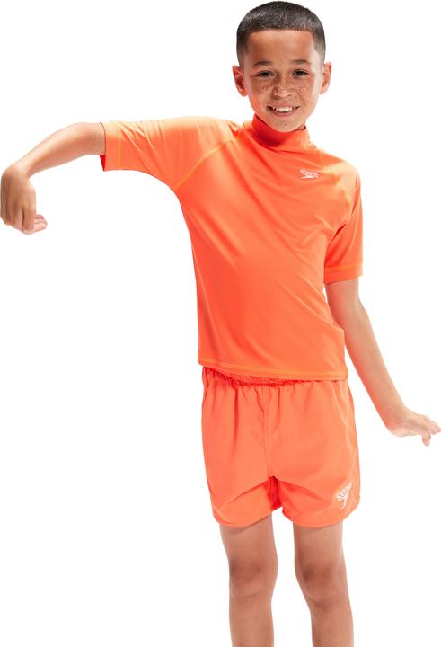 Actual product image Speedo Printed Short Sleeve Rash Top (15, 16)