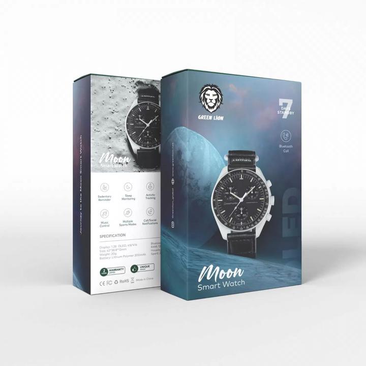 Actual product image Green Lion Journey to Moon Smart Watch