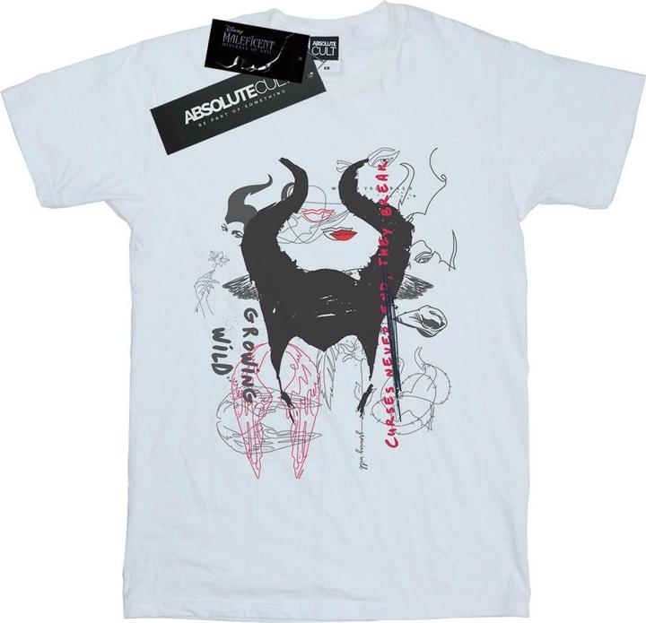 Image du produit Disney - T-shirt MALEFICENT MISTRESS OF EVIL GROWING WILD HORNS COLLAGE - Homme (M)