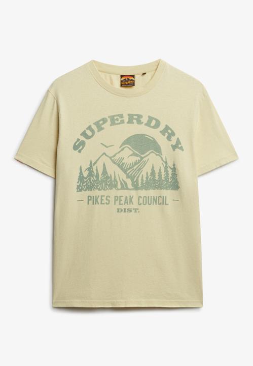Image du produit Superdry T-shirt monochrome décontracté Lo-Fi Outdoor (M)