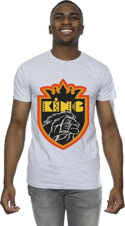 Actual product image Disney Mens The Lion King Crest T-Shirt (4XL)