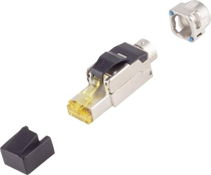 Produktbild BKL Electronic RJ-45 Stecker, werkzeuglos, Cat. 6A, STP, Bajonett