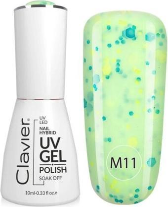 Actual product image Clavier Luxury Nail Hybrid Uv Gel 011 10Ml (UV gel varnish)