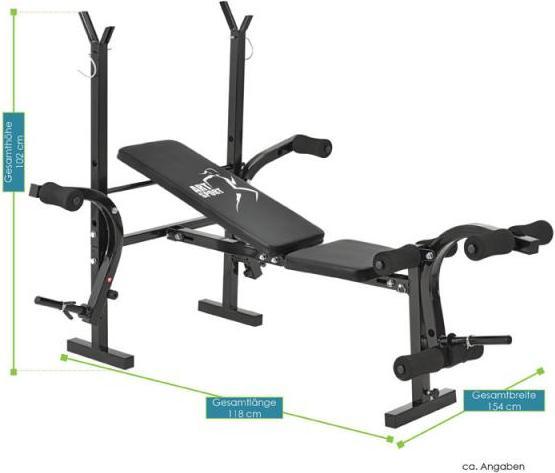 Image du produit Juskys Banc de musculation ProfiGym
