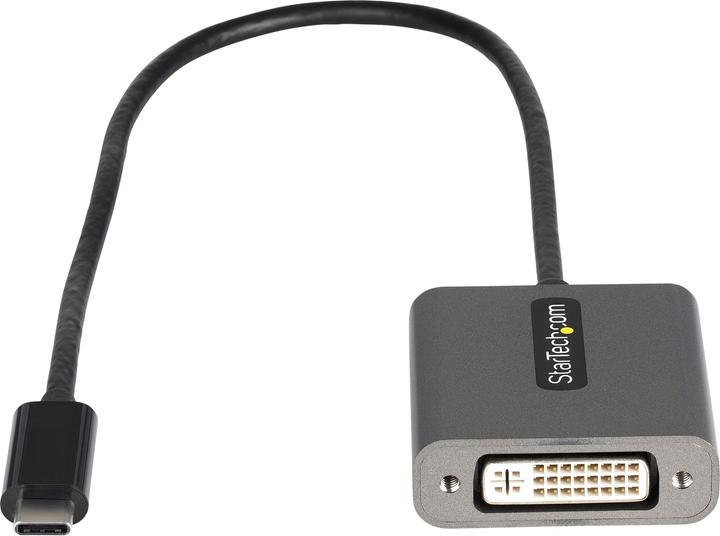 Produktbild StarTech USB-C auf DVI Adapter - 0p - USB-C zu DVI-D - USB-C Dongle - USB Typ C auf DVI Monitoradapter - (USB Typ-C, 38 cm)