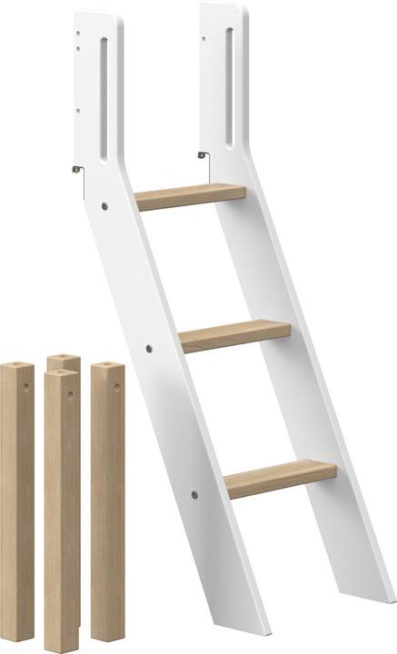 Actual product image Flexa Sloping ladder and post Nor for half height bed