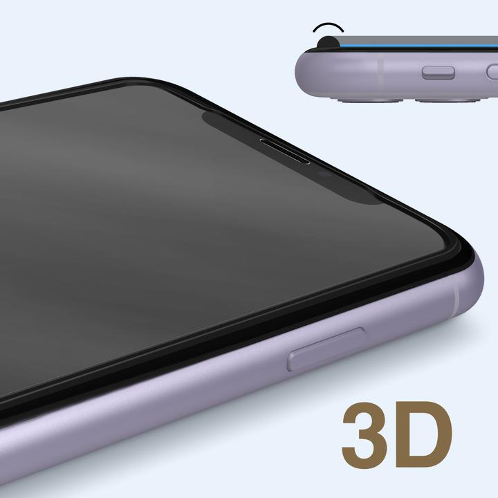 Actual product image Bigben Connected Glass screen protector (1 Piece, Apple iPhone 11)