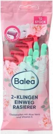 Actual product image dm Balea 2-blade disposable razor