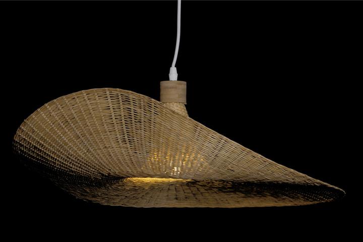 Immagine prodotto DKD Home Decor Ceiling Light Multicolour Light brown Bamboo 50 W 220 V 58 x 58 x 22 cm