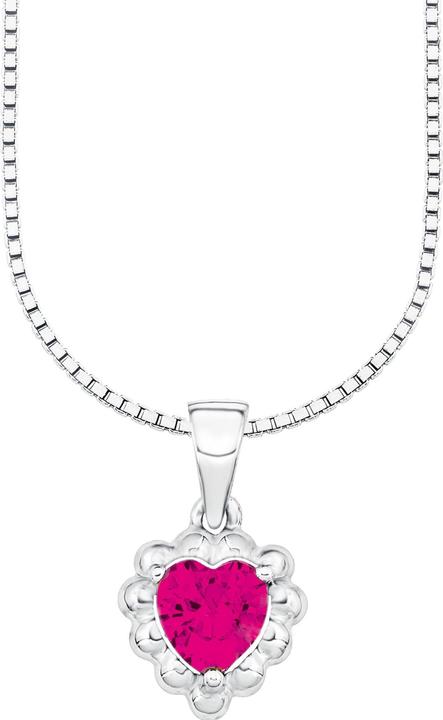 heart (Silver, Zirconia)