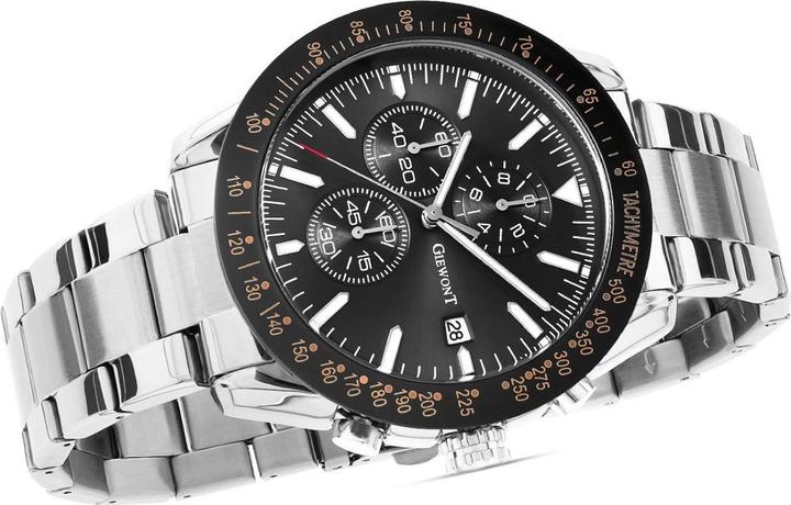 Actual product image Giewont Men's GW8620-1 Chronograph (Chronograph)