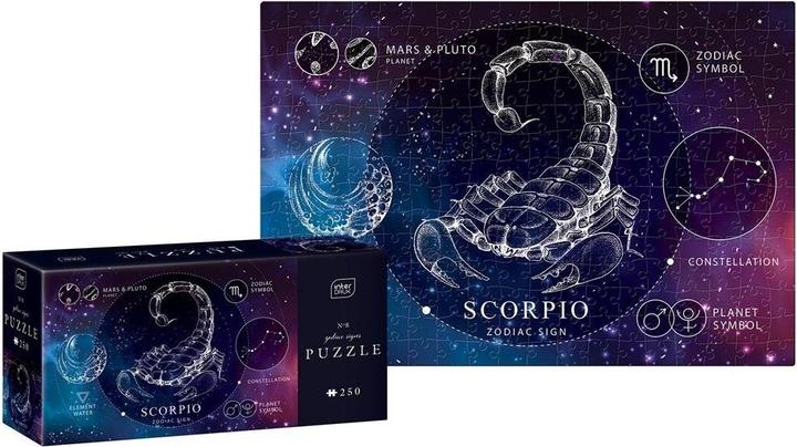 Immagine prodotto Interdruk Puzzle 250 Sternzeichen 8 Skorpion (250 pezzi)