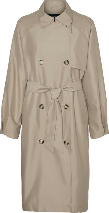 Actual product image Vero Moda Fly-Away Collar Curve Coat Trench Coat (48)