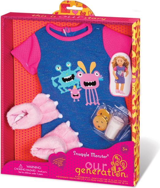 Produktbild Our Generation OG - Outfit Kuschelmonster