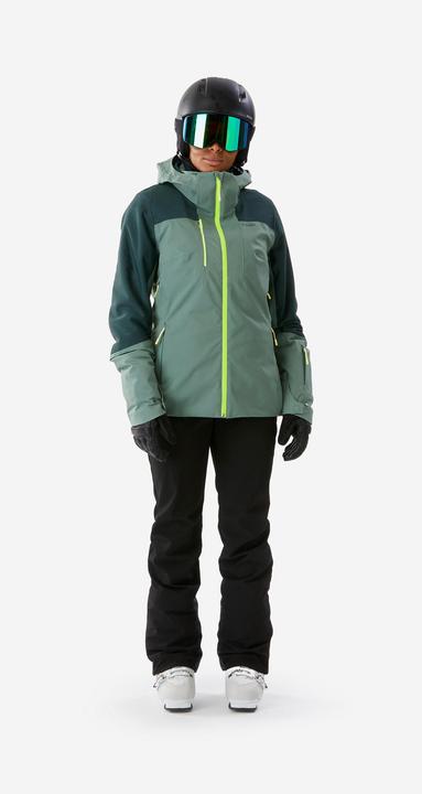 Immagine prodotto Wedze 500 SPORT Women's waterproof and durable ski jacket - green (XS)