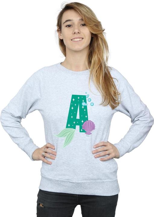 Image du produit Disney - Sweat ALPHABET A IS FOR ARIEL - Femme (L)