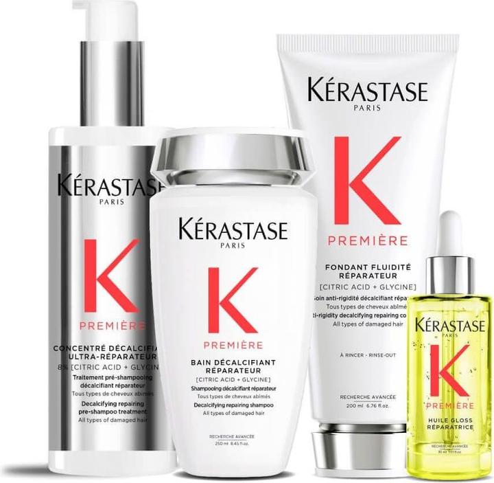 Image du produit Kérastase Première Repair Routine Set pour cheveux abîmés - 730ml (Set soin capillaire)
