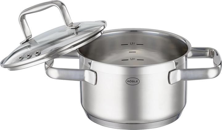 Actual product image Rösle Vegetable Pot (16 cm, Pot, Stainless steel)