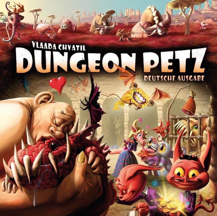 Produktbild Czech games edition CZ022 - Dungeon Petz, Brettspiel, für 2-4 Spieler, ab 12 Jahren (Deutsch)