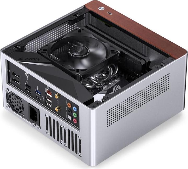 Actual product image Jonsbo N10, Case Silver (Mini-ITX)