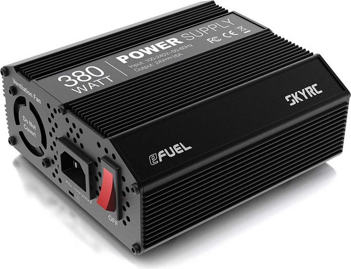 Productafbeelding Robitronic Voeding SkyRC eFuel 380W 16A 24 Volt