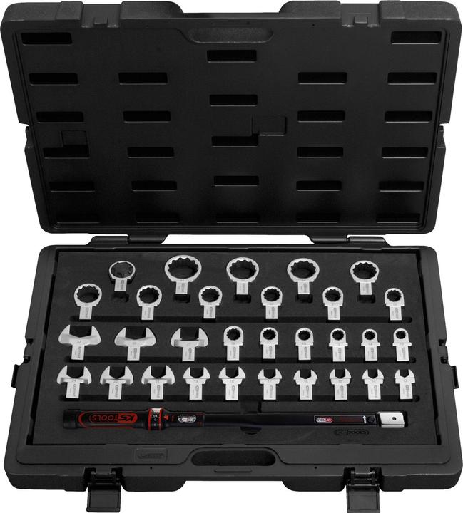 Produktbild KS Tools Drehmoment-Werkzeug-Satz, Aufnahme 14x18 mm, 31 Teile, 40-200 Nm (1/2", 40 Nm, 200 Nm)