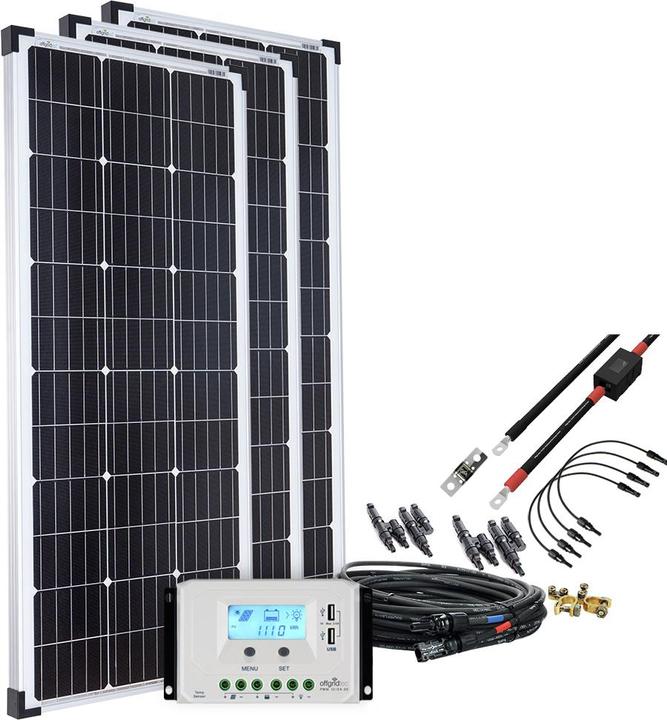 Produktbild Offgridtec basicPremium-L 300W Solaranlage 12V/24V Komplettsystem (300 W)
