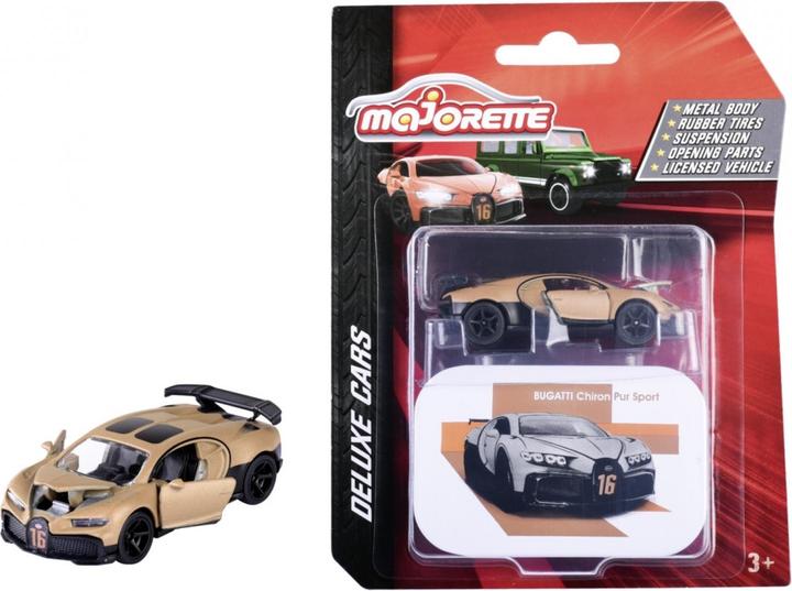 Actual product image Majorette Bugatti Chiron Pur Sport, bronze