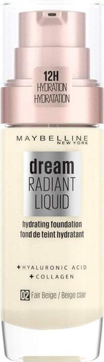 Immagine prodotto Maybelline New York Dream Satin Fluide Foundation 02 Fair Beige Spf13 30ml (02 Beige chiaro)