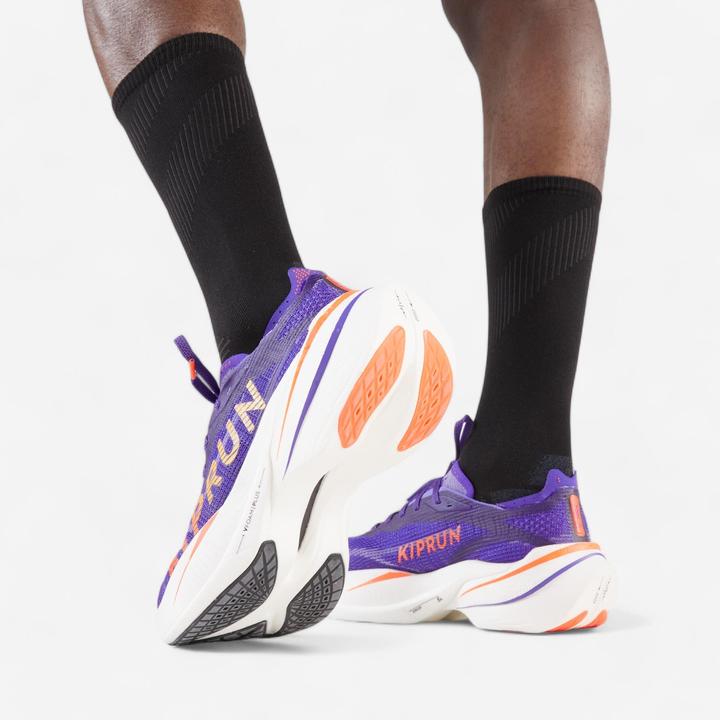 Immagine prodotto Kiprun Scarpe da corsa da uomo con piastra in carbonio-KIPRUN KD900X LD+ Viola (45)