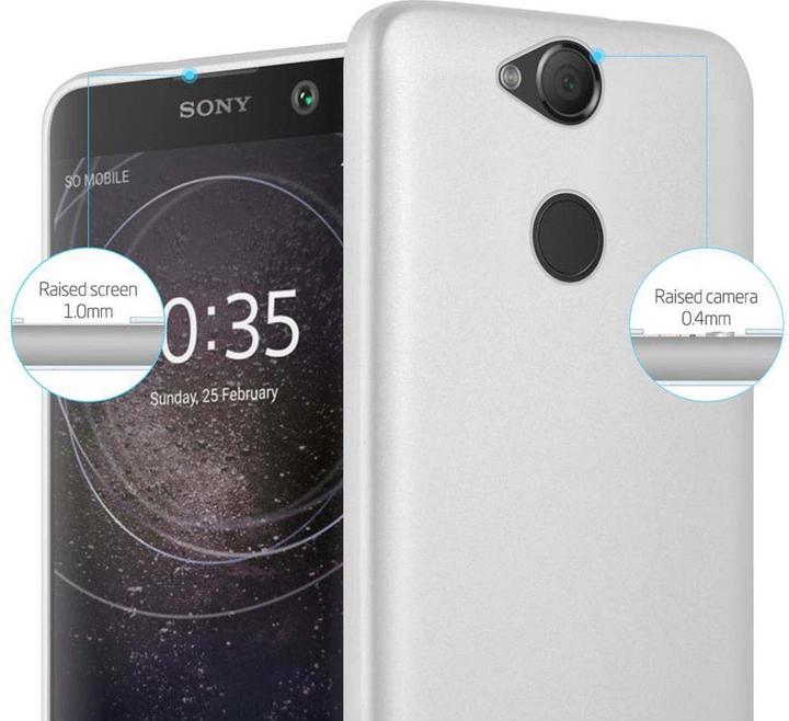 Image du produit Cadorabo Couverture métallique mate TPU (Sony Xperia XA2)