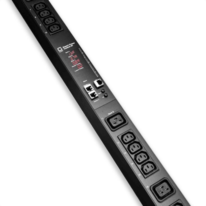 Actual product image Gude EPC 87-3300-18 3x16A 24xC13 6xC19 2x sensor ports