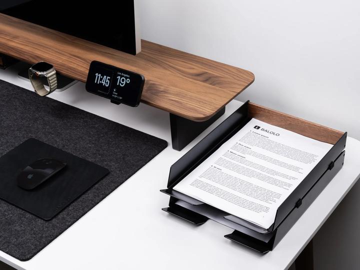Produktbild Balolo Papierablage Nussbaum