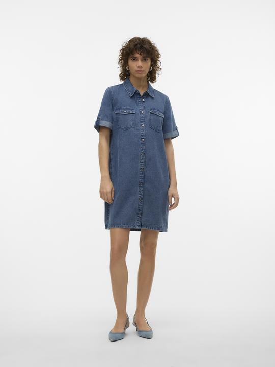 Actual product image Vero Moda VMJENNIE Short dress denim dress (M)