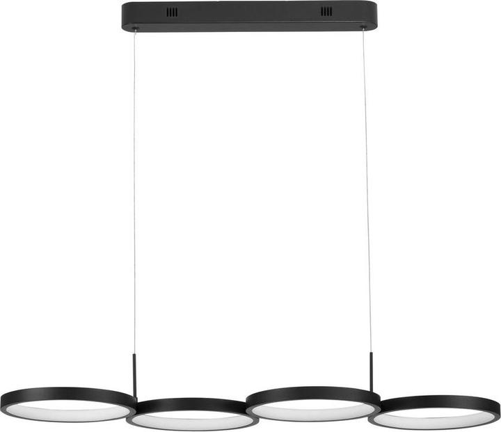 Image du produit Nova Luce MAGNUS LED Suspension Noir 41W Blanc Chaud 84x32x120cm dimmable 9248117