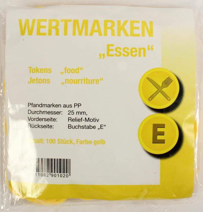 Actual product image W&A tokens meal