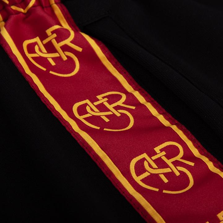 Actual product image Copa Football AS Roma Black Taper Pant tracksuit bottoms (S)