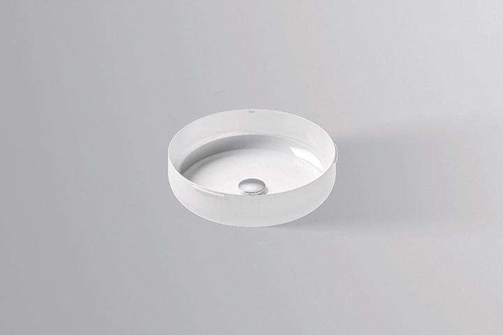 Alape Unterbaubecken UB.SO450.1, rund Ø 44,4cm, 3505504000, weiss (570 mm, 444 mm)