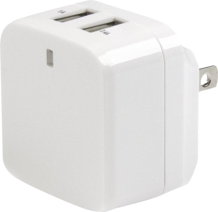Produktbild StarTech 2 Port USB Ladegerät / Netzteil - 2-fach Ladestecker 17 Watt / 3.4 Amp - Dual Reiseladegerät 110... (17 W)
