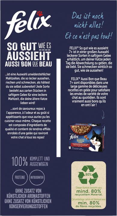 Produktbild Felix Gemischte Vielfalt (Adult, Senior, 12 Stk., 1020 g)
