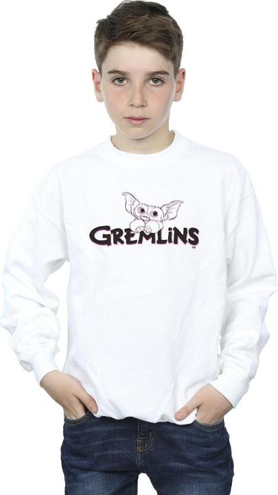 Actual product image Gremlins Boys Logo Line Sweatshirt (152, 158)