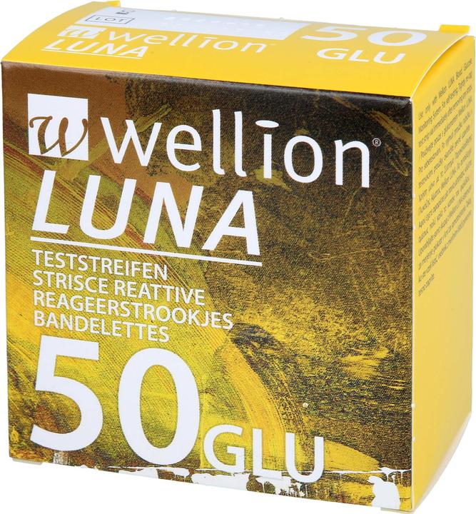 Wellion Luna Blutzuckerteststreifen 50 Teststreifen (Teststreifen)