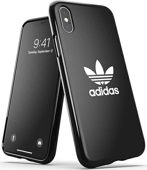 Produktbild adidas OR Snap Case Trefoil iPhone XXS czarnyblack 40525 (Apple iPhone X, Apple iPhone XS)