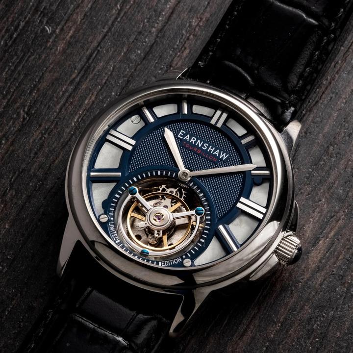 Actual product image Thomas Earnshaw ES-8239-02 Disraeli Tourbillon 42mm 3ATM (Analogue wristwatch, 42 mm)
