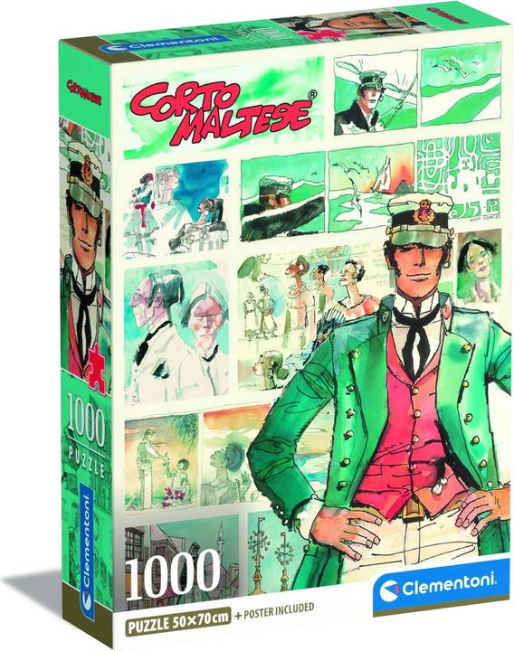 Immagine prodotto Clementoni 1000 Pz - Corto Maltese (1000 pezzi)