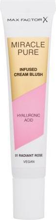 Actual product image Max Factor Miracle Pure Infused Cream Blush (01 Radiant Rose)