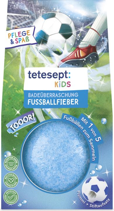 Actual product image Tetesept Kids bathing surprise football fever (Bath pearls)